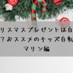 今年のクリスマスプレゼントは自転車にしませんか?おすすめのキッズ自転車です☆マリン編 その1