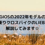 GIOS(ジオス)の2022年モデルの街乗りクロスバイクのLIEBE(リーベ)を解説してみます☆