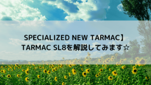 【SPECIALIZED NEW TARMAC】TARMAC SL8 EXPERTを解説してみます☆