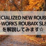 【SPECIALIZED NEW ROUBAIX】S-WORKS ROUBAIX SL8 を解説してみます☆